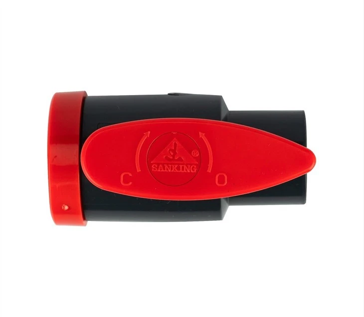 PVC Labcock Top view