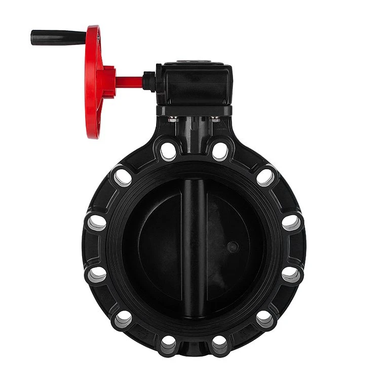 PVC Worm Gear Butterfly Valve